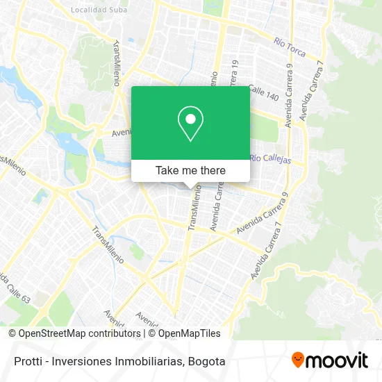 Protti - Inversiones Inmobiliarias map