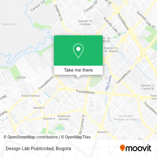 Design Lab Publicidad map