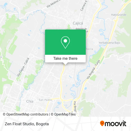 Zen Float Studio map