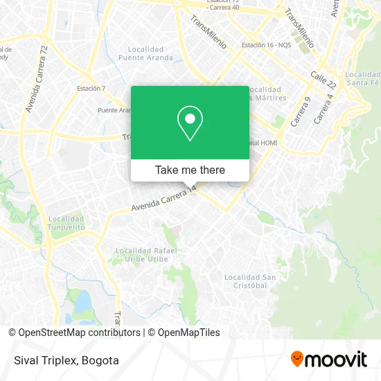 Sival Triplex map