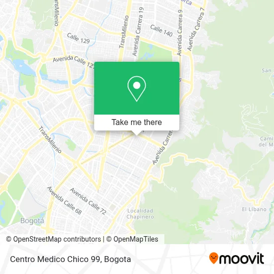 Centro Medico Chico 99 map