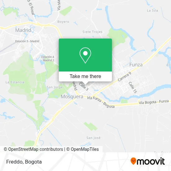 Freddo map