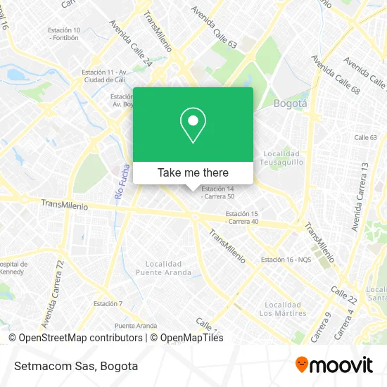 Setmacom Sas map