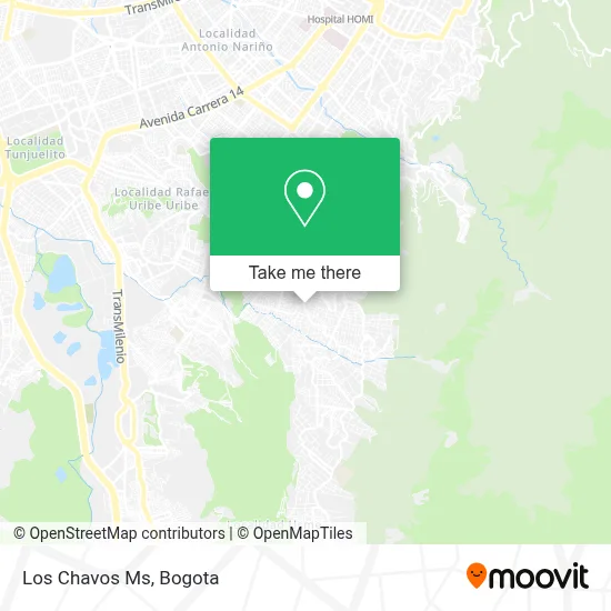 Los Chavos Ms map