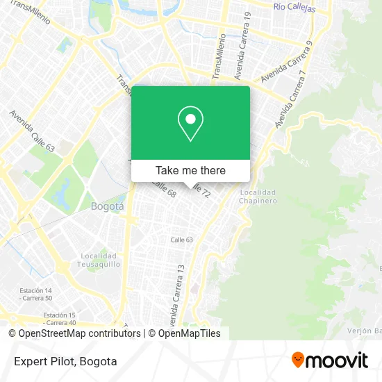 Expert Pilot map