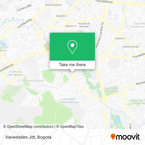 Variedades Jdt map
