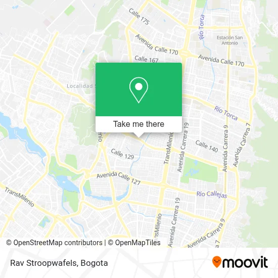Rav Stroopwafels map