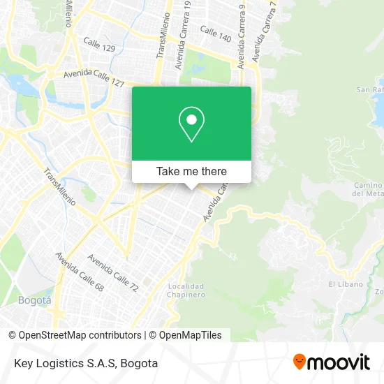 Key Logistics S.A.S map