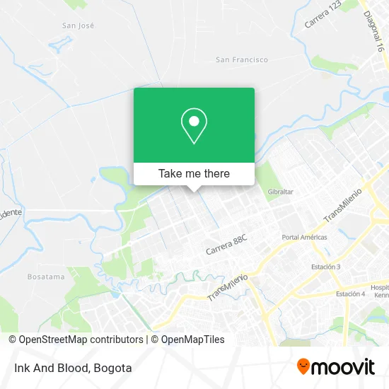 Ink And Blood map
