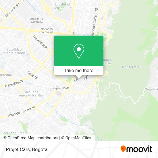 Projet Cars map
