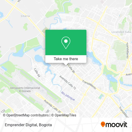 Emprender Digital map