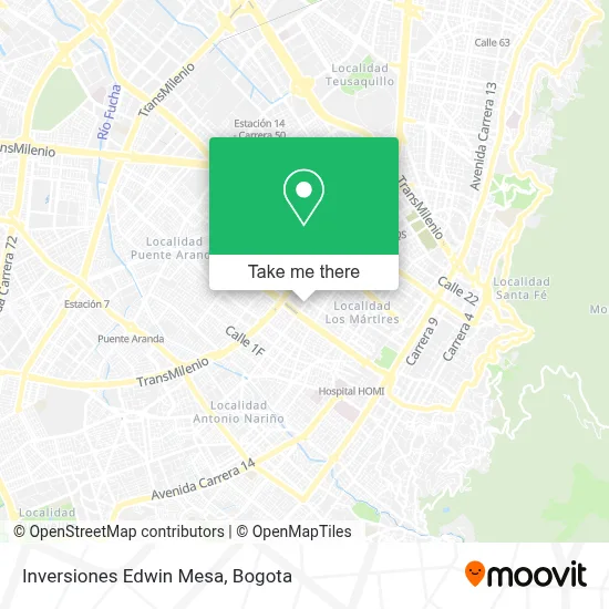 Inversiones Edwin Mesa map
