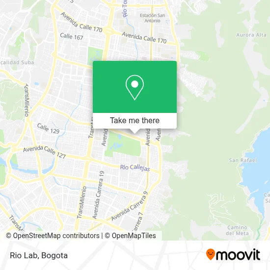 Mapa de Rio Lab