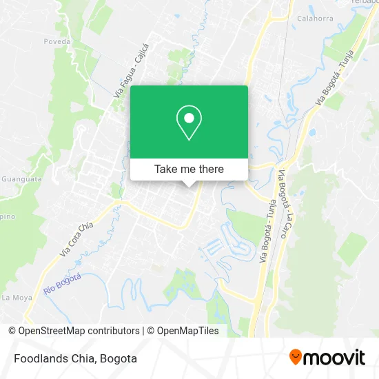 Foodlands Chia map