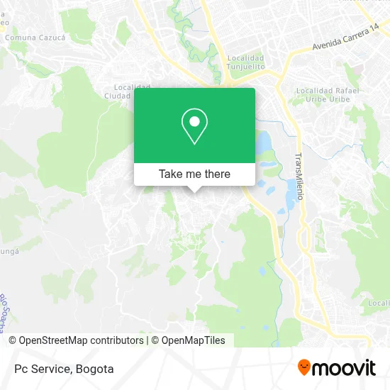 Pc  Service map