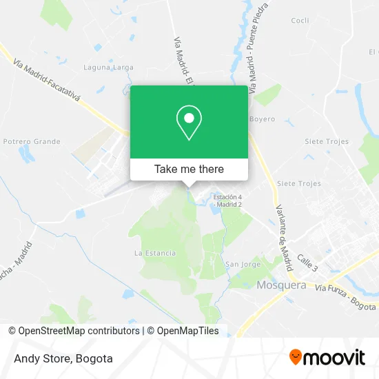 Andy Store map