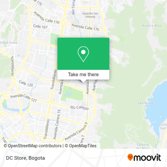 Dc Store map