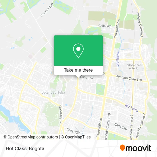 Hot Class map