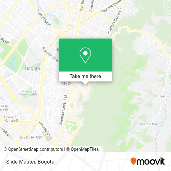 Slide Master map