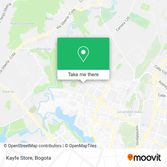 Kayfe Store map