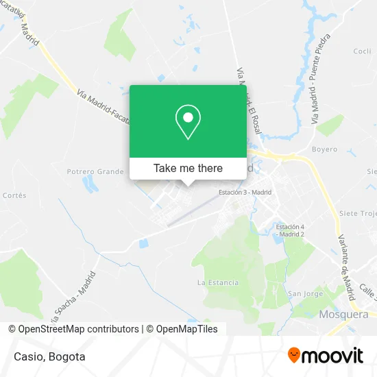 Casio map