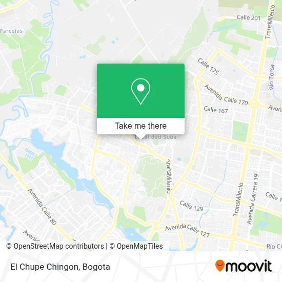 El Chupe Chingon map