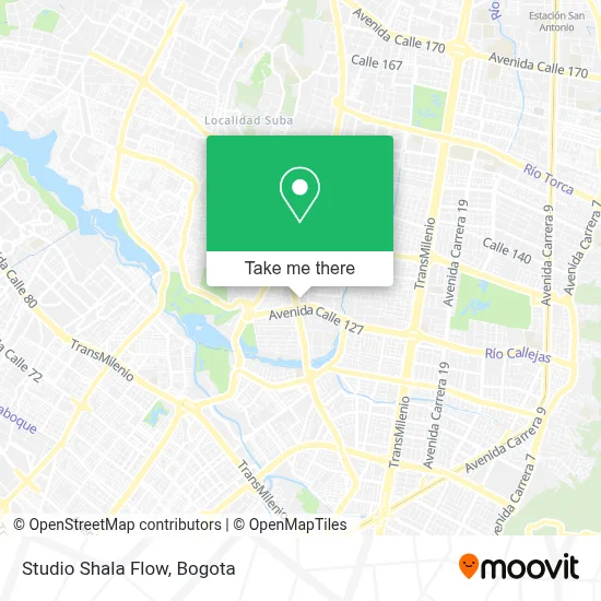Studio Shala Flow map