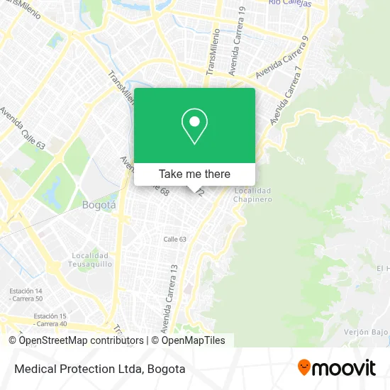 Medical Protection Ltda map