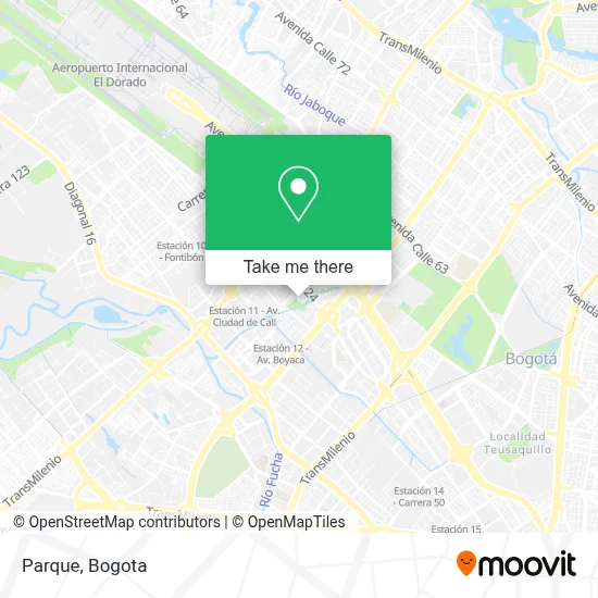 Parque map