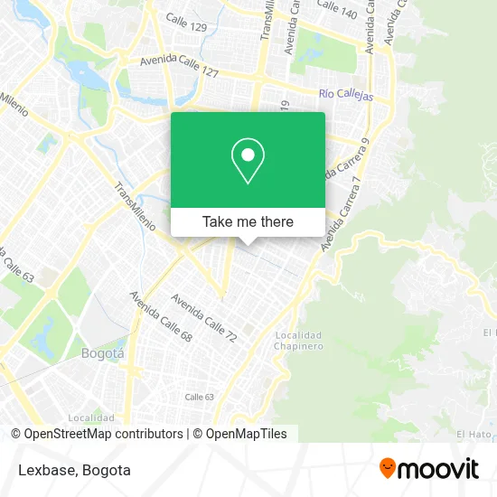 Lexbase map
