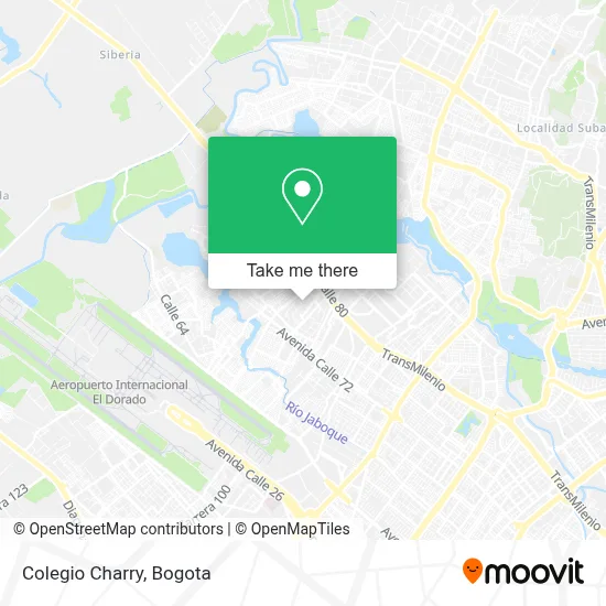 Colegio Charry map