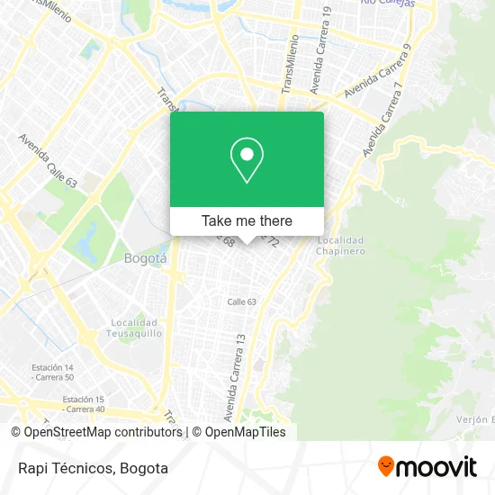 Rapi Técnicos map