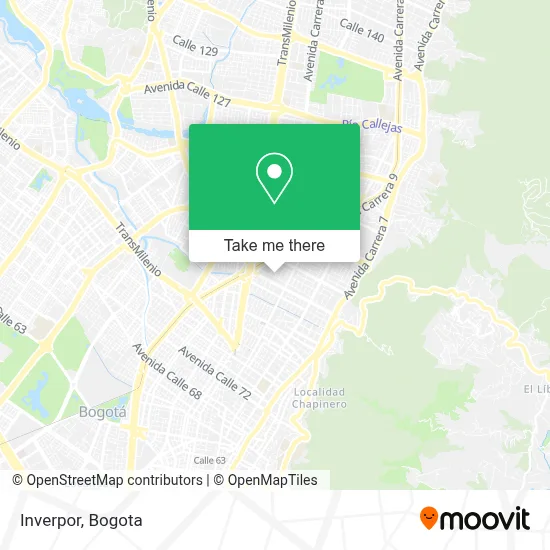 Inverpor map