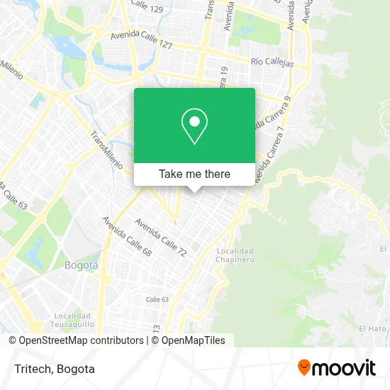 Tritech map