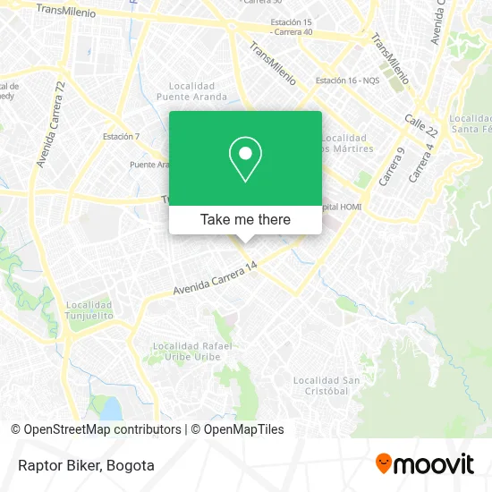 Raptor Biker map