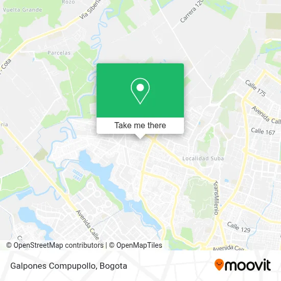 Galpones Compupollo map