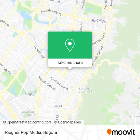 Riegner Pop Media map