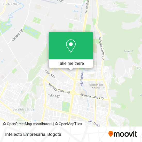 Intelecto Empresaria map
