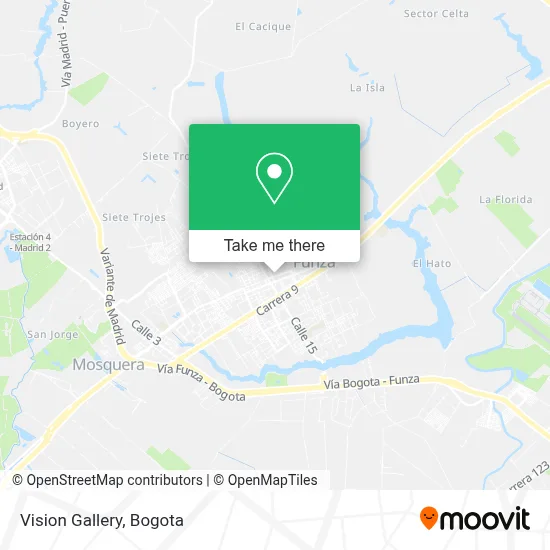 Vision Gallery map