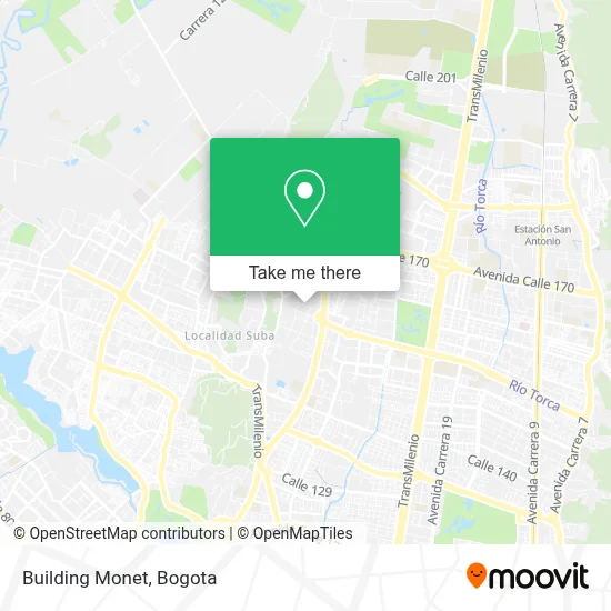 Building Monet map