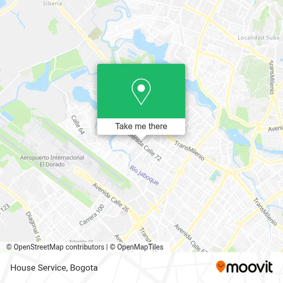 House Service map
