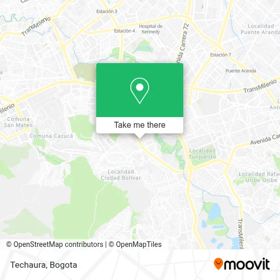 Techaura map