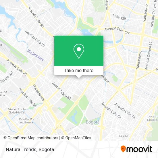 Natura Trends map