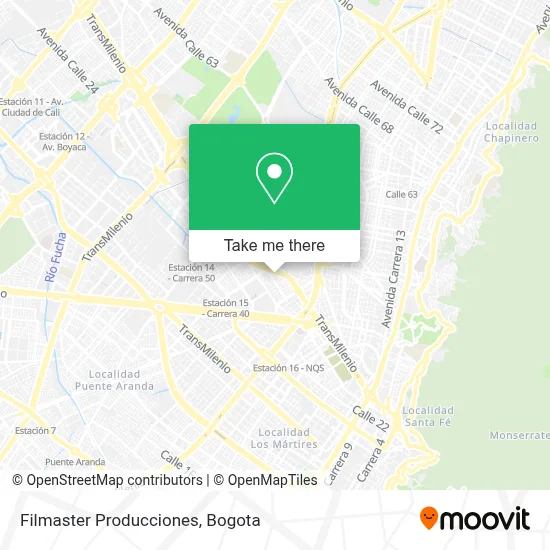 Filmaster Producciones map