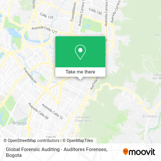 Global Forensic Auditing - Auditores Forenses map