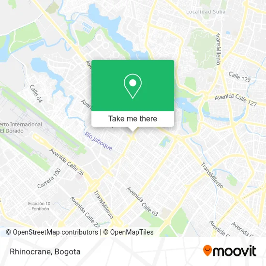 Rhinocrane map