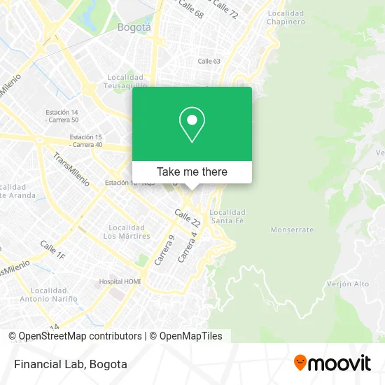 Financial Lab map