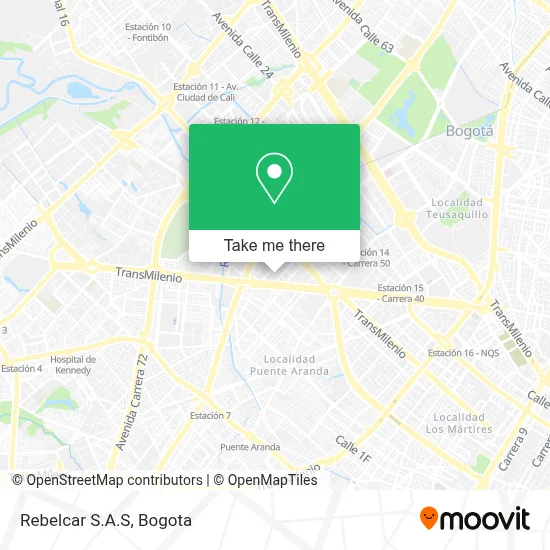 Rebelcar S.A.S map