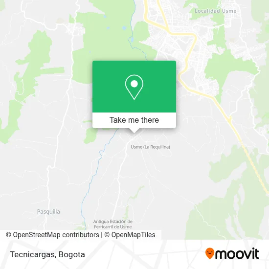 Tecnicargas map
