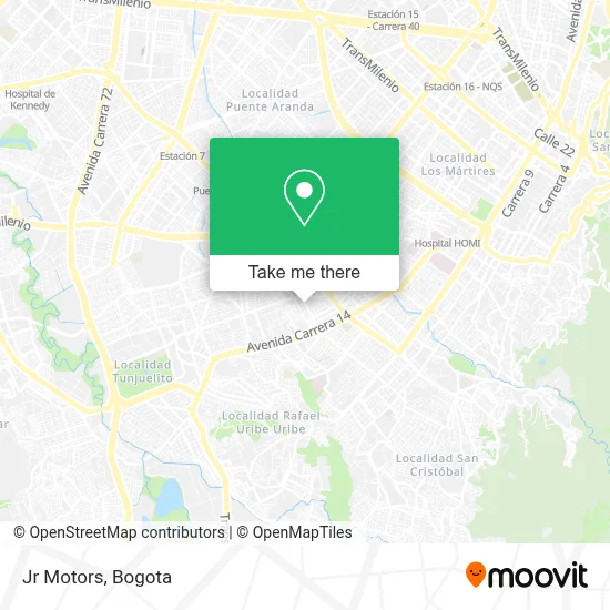 Jr Motors map